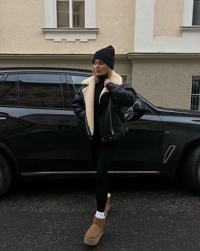 Самые модные дубленки 2026 – новинки сезона на фото