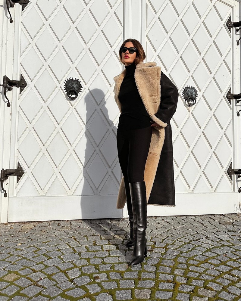 Самые модные дубленки 2026 – новинки сезона на фото