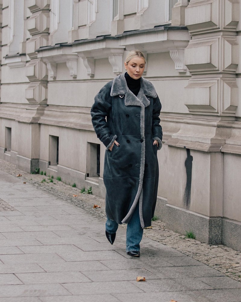 Самые модные дубленки 2026 – новинки сезона на фото