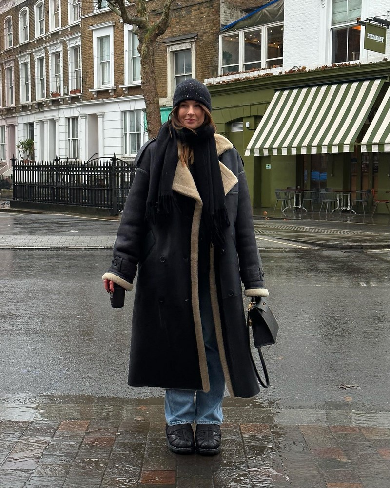 Самые модные дубленки 2026 – новинки сезона на фото