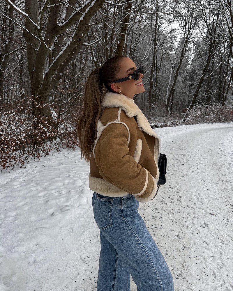 Самые модные дубленки 2026 – новинки сезона на фото