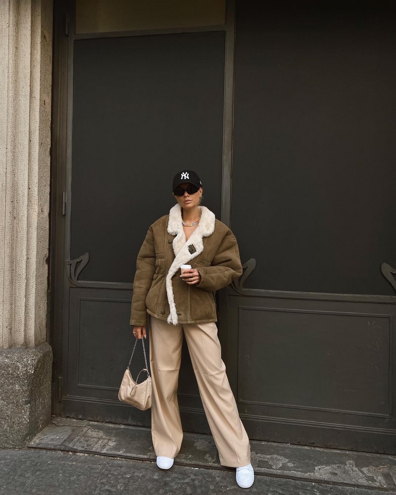 Самые модные дубленки 2026 – новинки сезона на фото