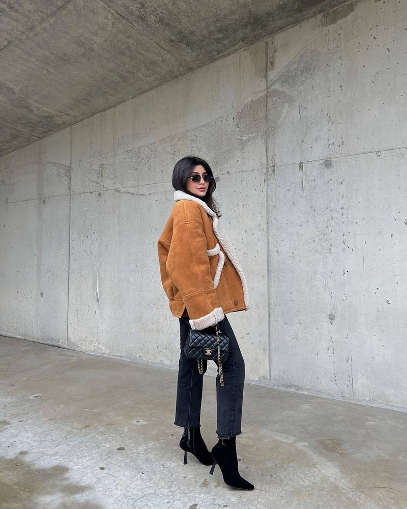 Самые модные дубленки 2026 – новинки сезона на фото