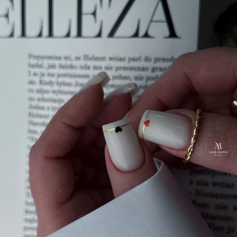Френч-маникюр осень-зима 2026-2027 — новинки, фото