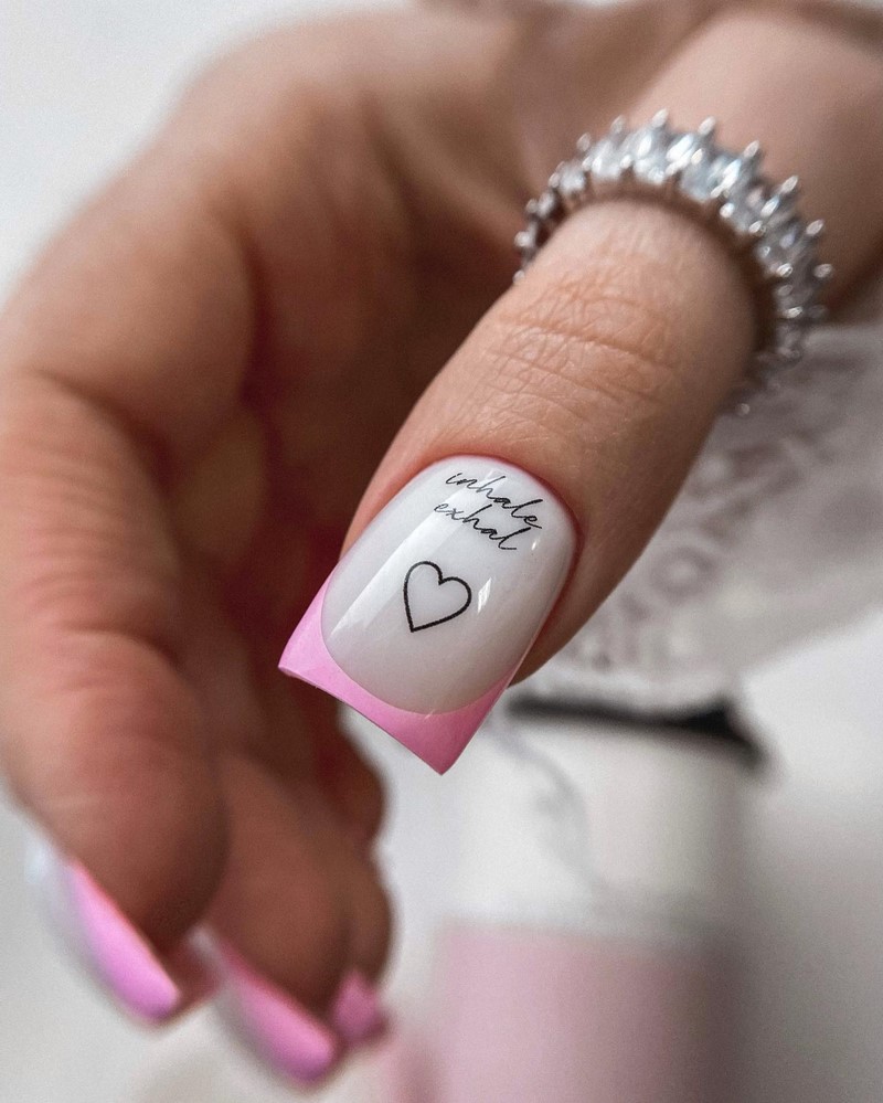 Френч-маникюр осень-зима 2026-2027 — новинки, фото