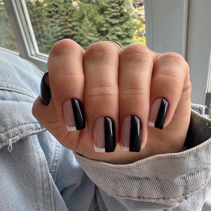 Френч-маникюр осень-зима 2026-2027 — новинки, фото