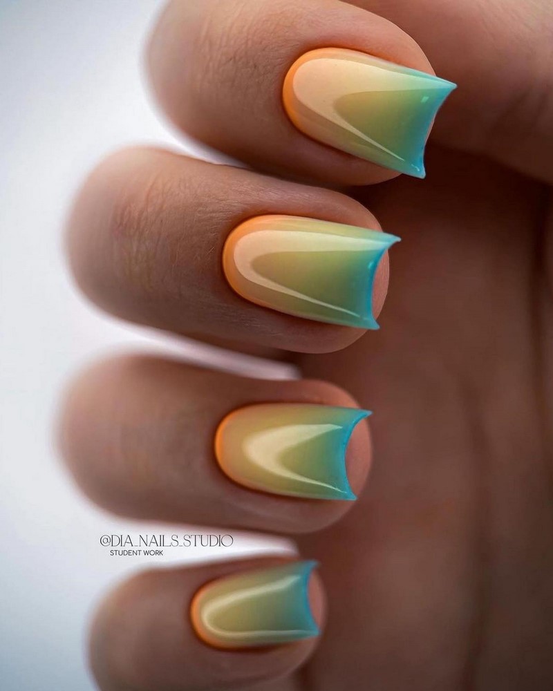 Френч-маникюр осень-зима 2026-2027 — новинки, фото