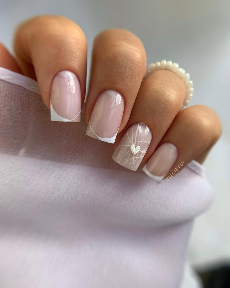 Френч-маникюр осень-зима 2026-2027 — новинки, фото