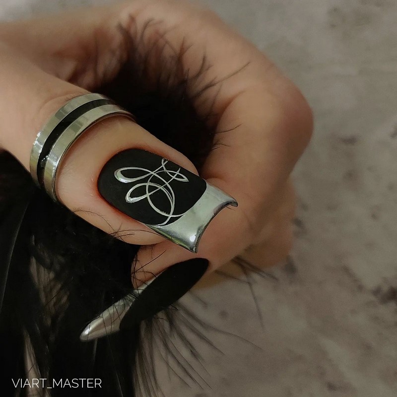 Френч-маникюр осень-зима 2026-2027 — новинки, фото