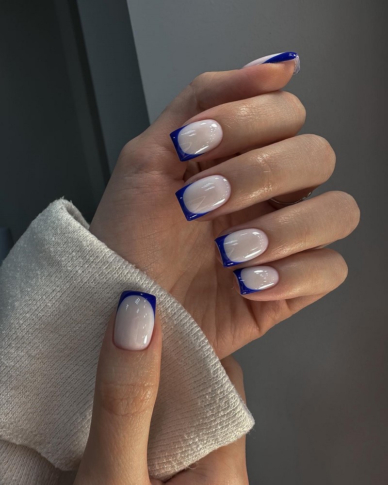 Френч-маникюр осень-зима 2026-2027 — новинки, фото