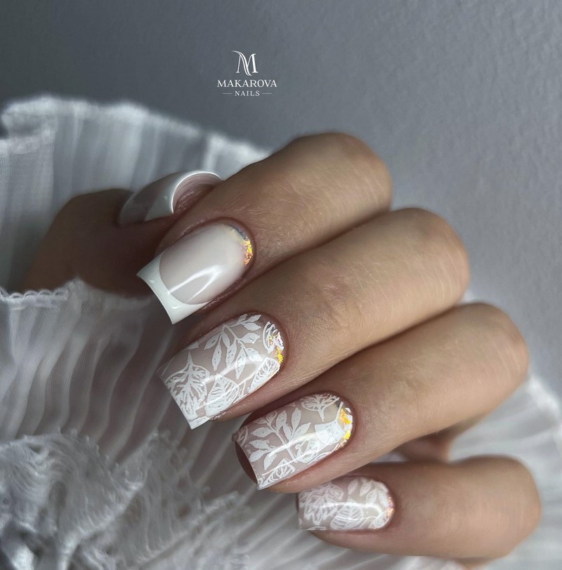 Френч-маникюр осень-зима 2026-2027 — новинки, фото
