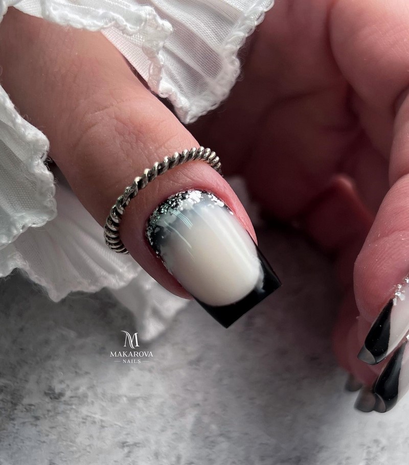 Френч-маникюр осень-зима 2026-2027 — новинки, фото