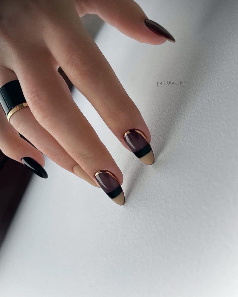 Френч-маникюр осень-зима 2026-2027 — новинки, фото
