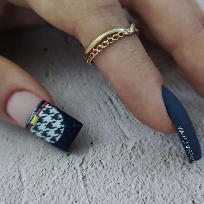 Френч-маникюр осень-зима 2026-2027 — новинки, фото