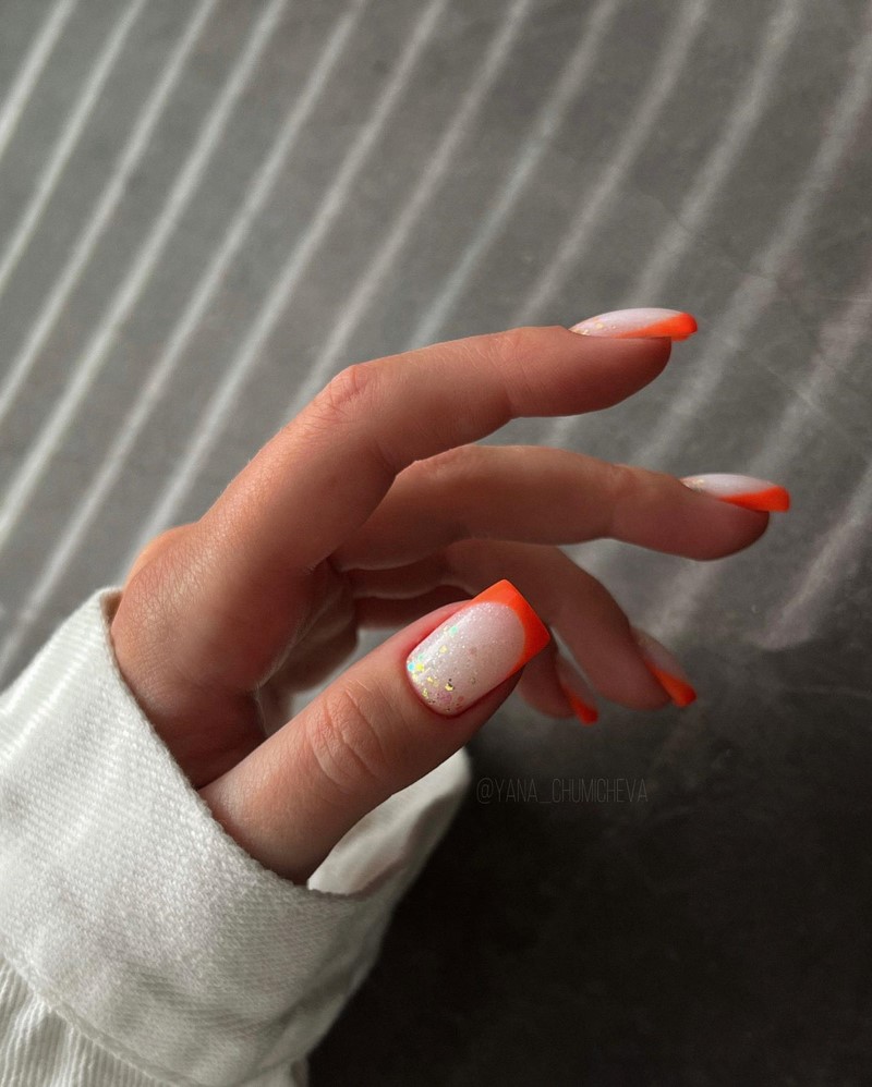 Френч-маникюр осень-зима 2026-2027 — новинки, фото
