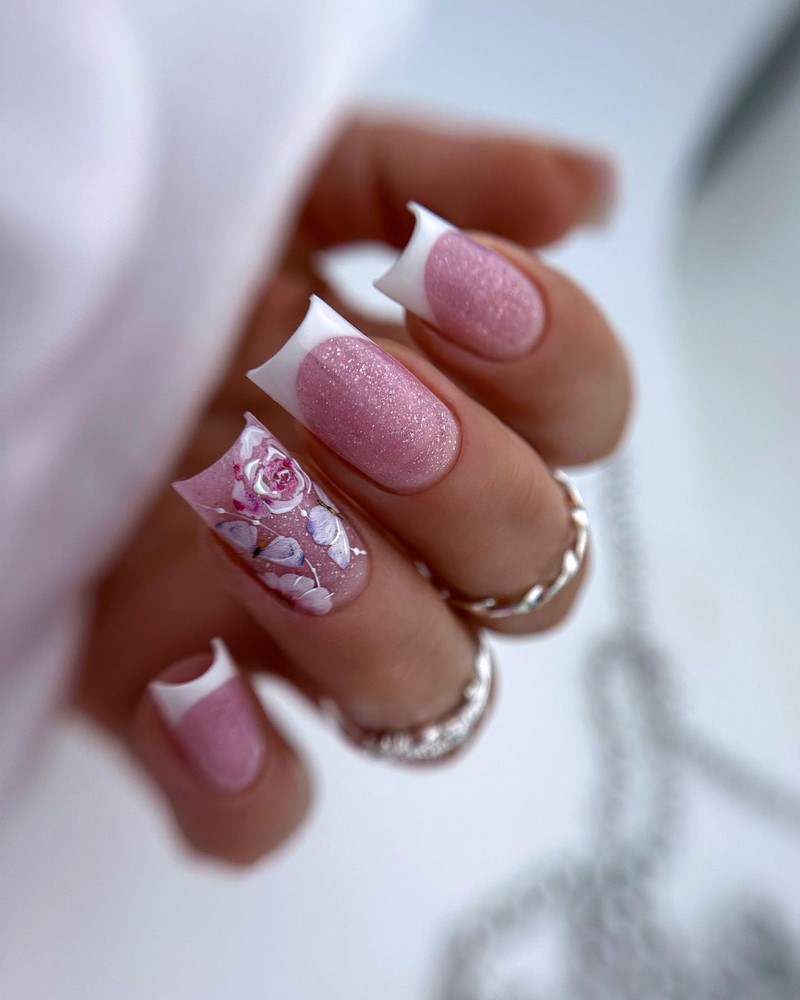 Френч-маникюр осень-зима 2026-2027 — новинки, фото