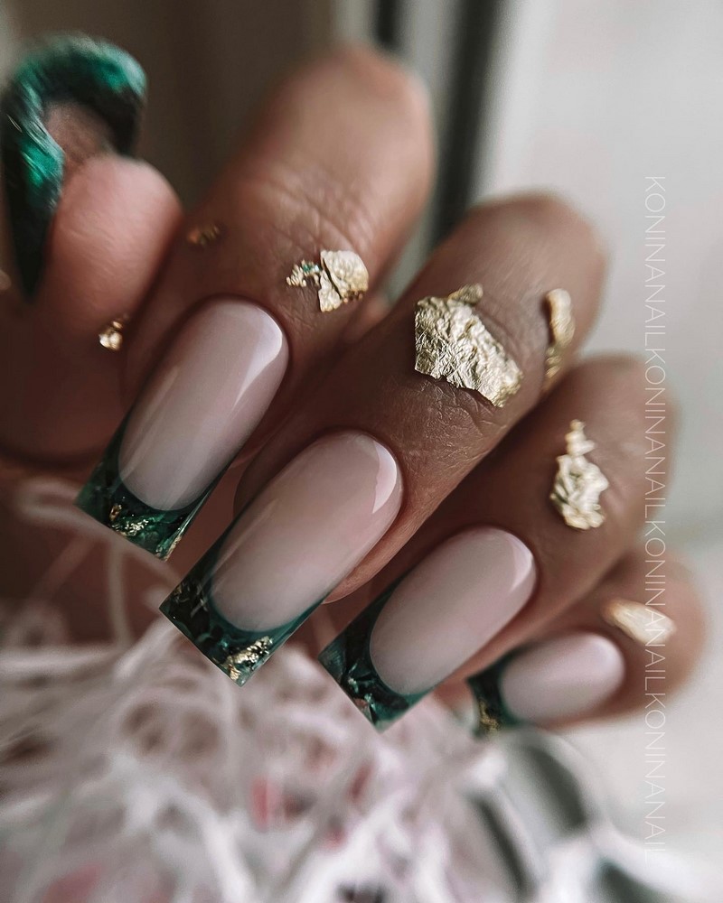 Френч-маникюр осень-зима 2026-2027 — новинки, фото