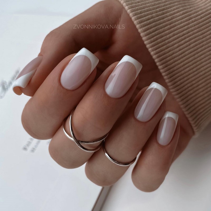 Френч-маникюр осень-зима 2026-2027 — новинки, фото