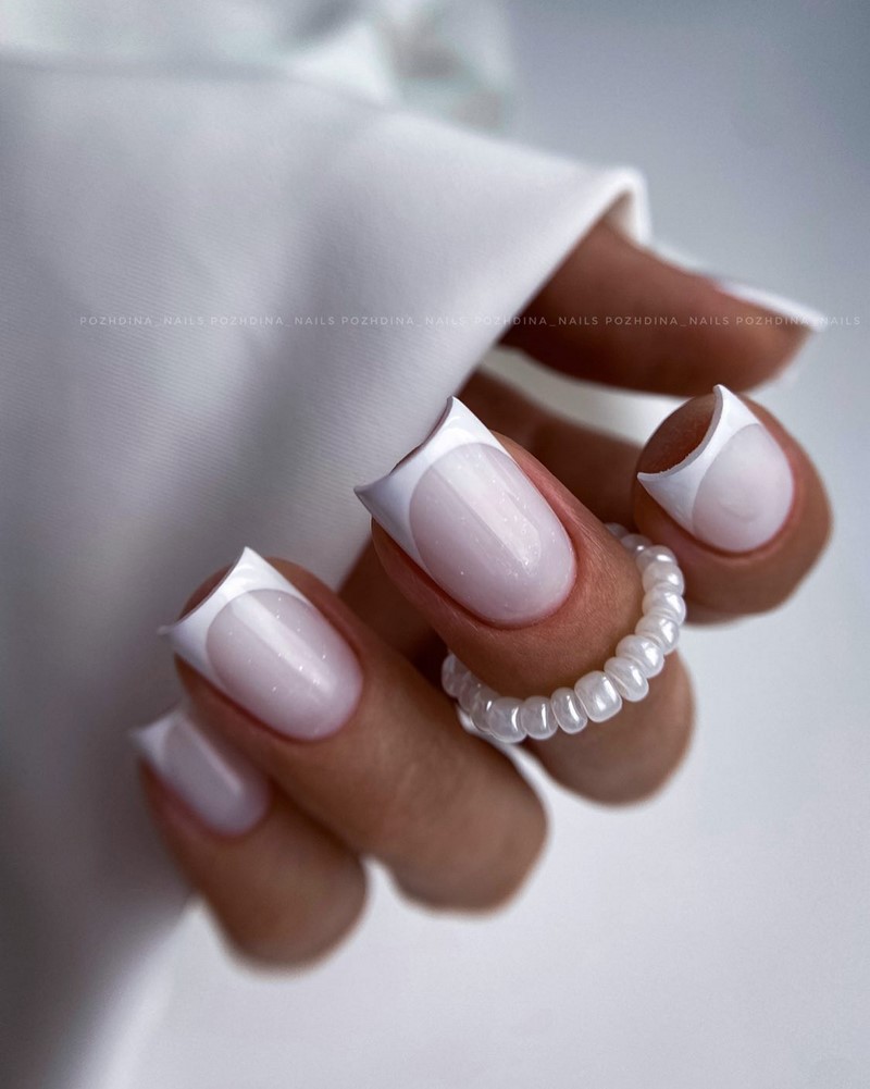 Френч-маникюр осень-зима 2026-2027 — новинки, фото