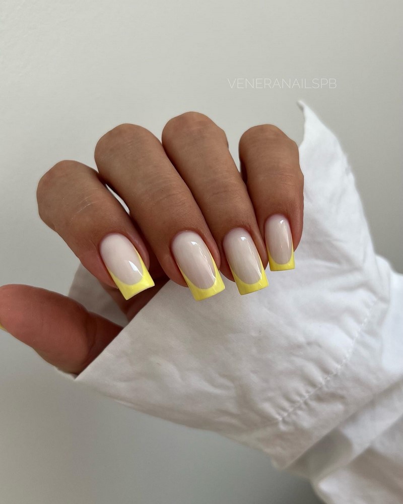 Френч-маникюр осень-зима 2026-2027 — новинки, фото