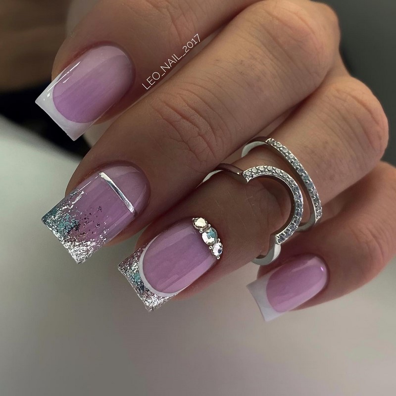 Френч-маникюр осень-зима 2026-2027 — новинки, фото