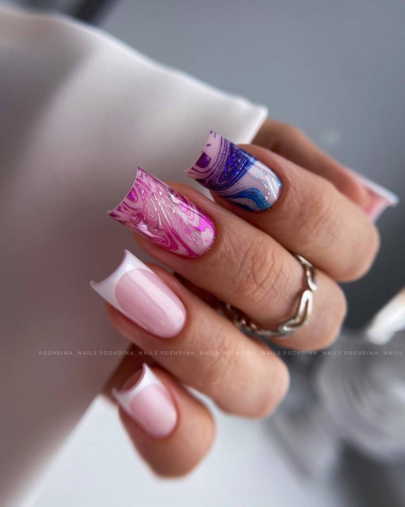 Френч-маникюр осень-зима 2026-2027 — новинки, фото