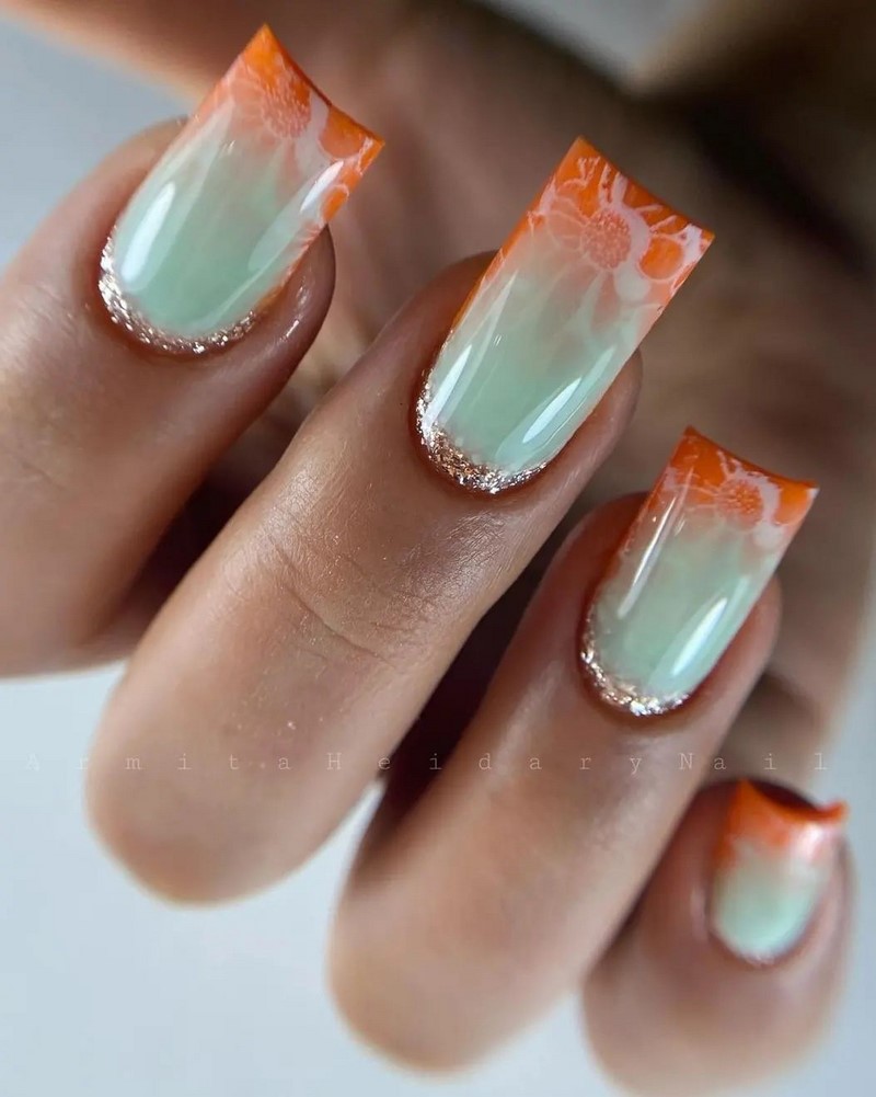 Френч-маникюр осень-зима 2026-2027 — новинки, фото