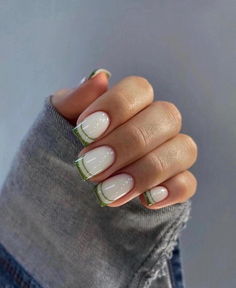 Френч-маникюр осень-зима 2026-2027 — новинки, фото