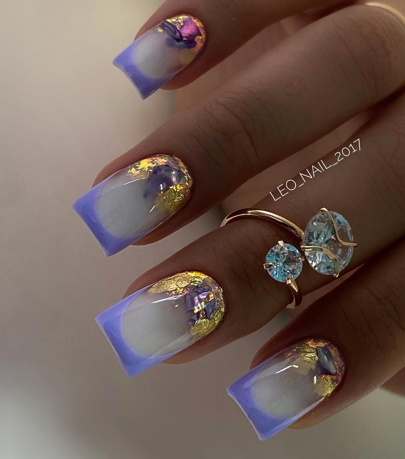 Френч-маникюр осень-зима 2026-2027 — новинки, фото