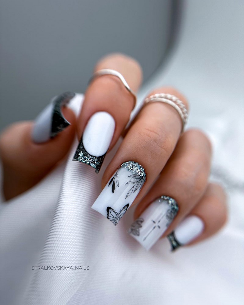 Френч-маникюр осень-зима 2026-2027 — новинки, фото