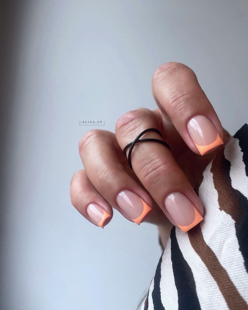 Френч-маникюр осень-зима 2026-2027 — новинки, фото