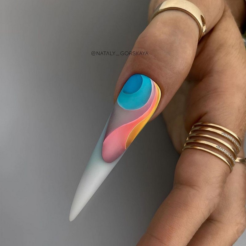 Френч-маникюр осень-зима 2026-2027 — новинки, фото