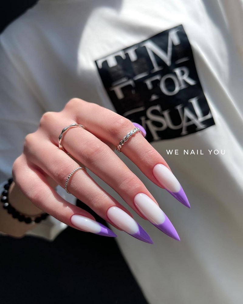 Френч-маникюр осень-зима 2026-2027 — новинки, фото