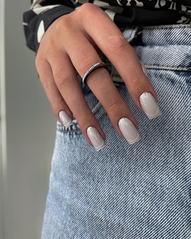 Френч-маникюр осень-зима 2026-2027 — новинки, фото