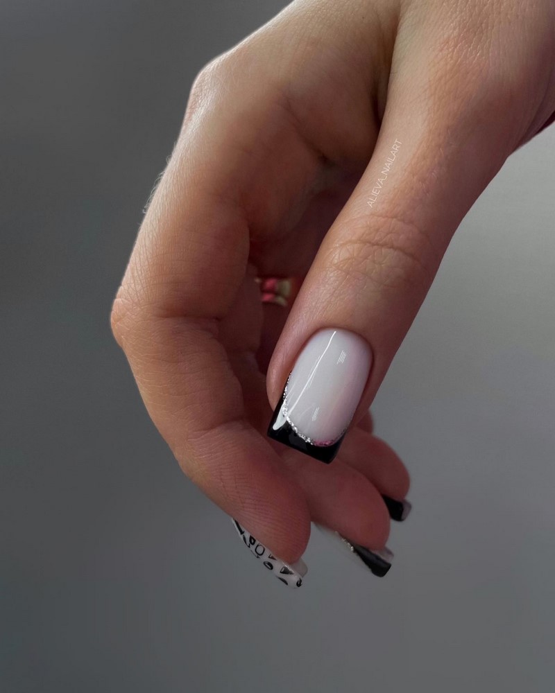 Френч-маникюр осень-зима 2026-2027 — новинки, фото