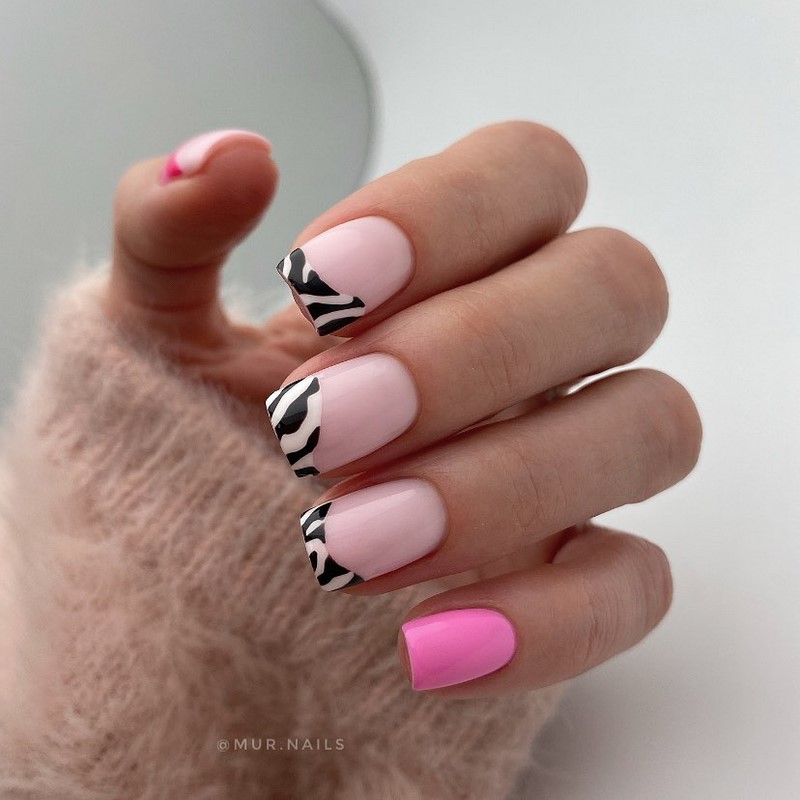 Френч-маникюр осень-зима 2026-2027 — новинки, фото