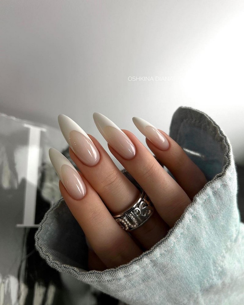 Френч-маникюр осень-зима 2026-2027 — новинки, фото