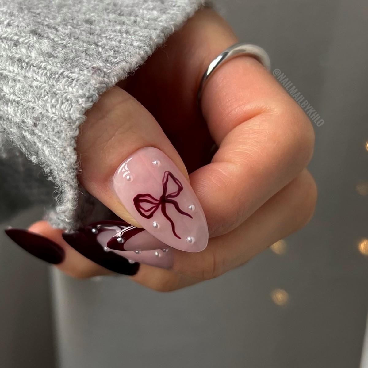 Зимний маникюр на январь 2026 – тренды на фото