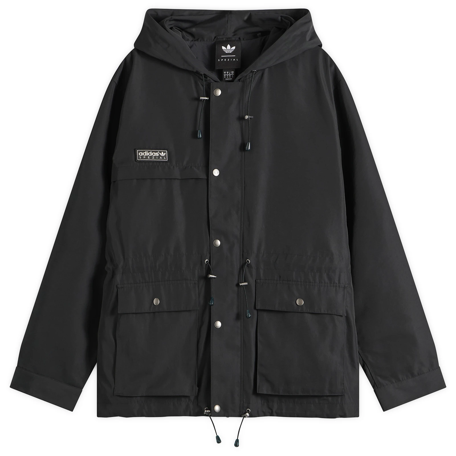 Черная куртка ST-11 из коллекции END. и adidas SPZL